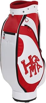 Amazon | 本間ゴルフ キャディーバッグ HONMA メンズ ホワイト レッド